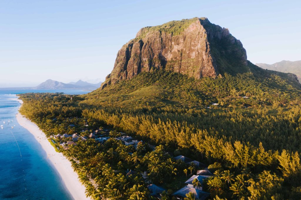The southern coast of Mauritius where jungles meet the coastline