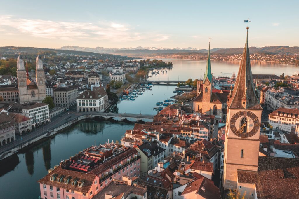 Zurich, a beautiful place to elope in Switzerland